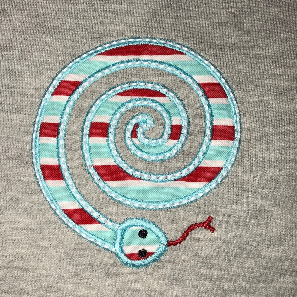 Brand New Snake Appliqué Gown - Picture 3 of 4